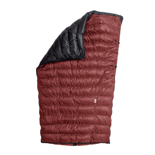 Flex 15°F (-9°C) 900FP ExpeDRY Goose Down, Karanda Red