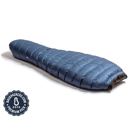 Sawatch 15°F (-9°C) 900FP ExpeDRY Goose Down, Deep Blue